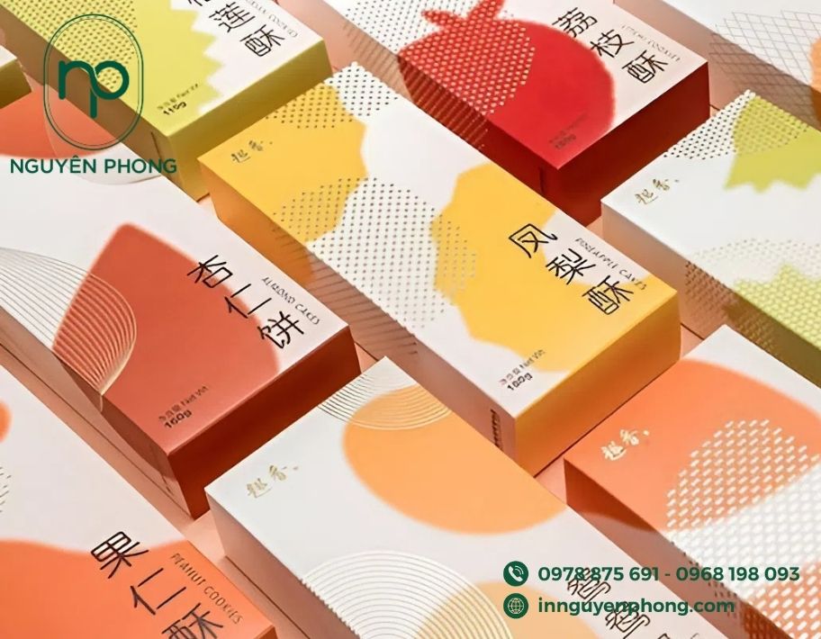 Mẫu hộp giấy đựng bột cà rốt đa dạng 